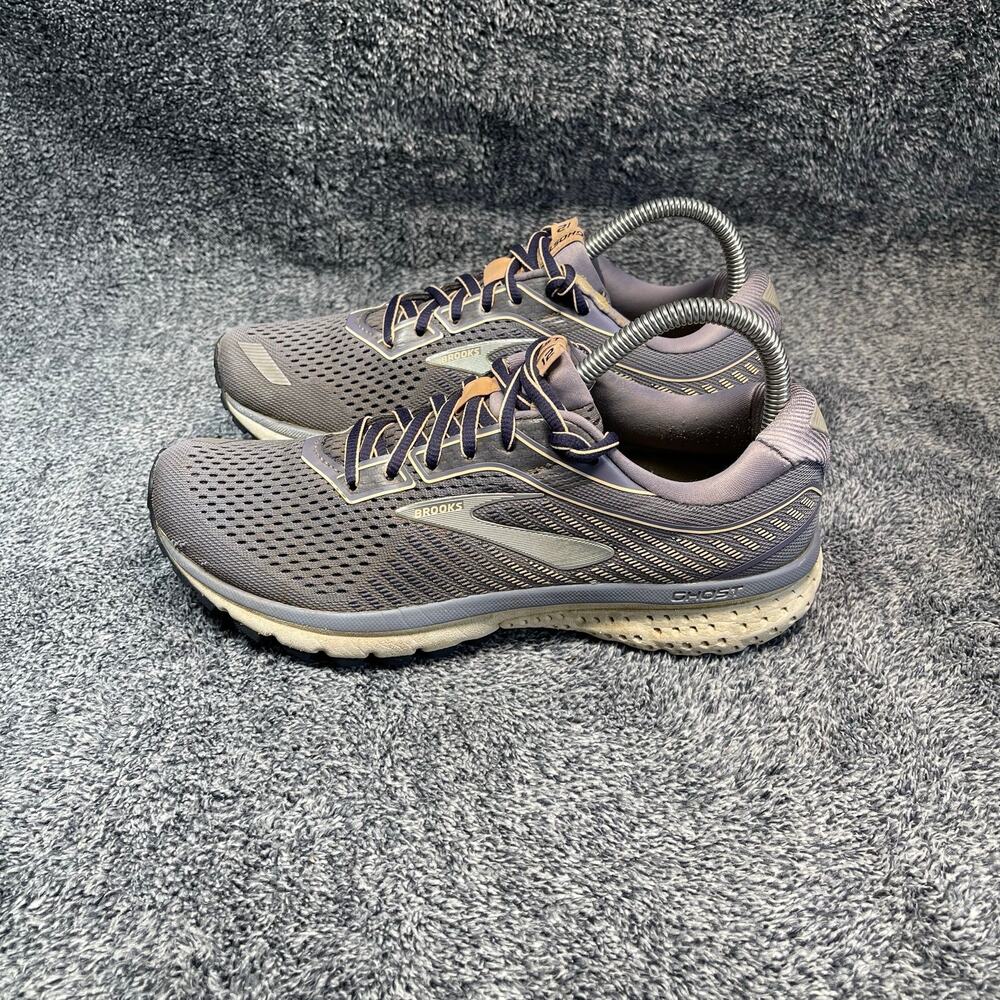 Brooks Ghost 12 Grey Running Shoes Size 8 Women’s